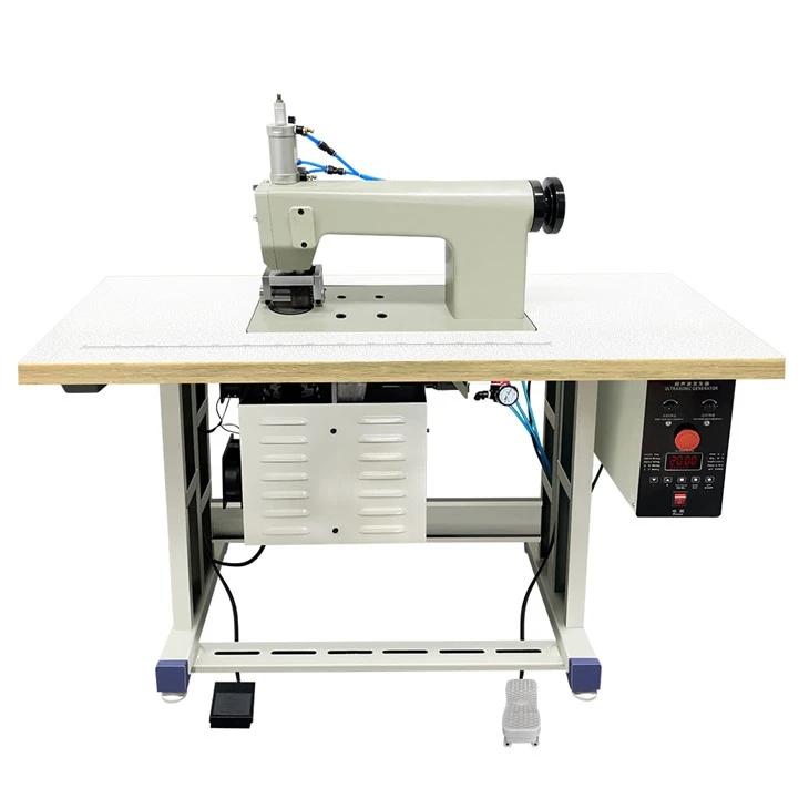Machine de dentelle ultrasonique semi-automatique